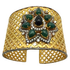 Taj Mahal Lattice Meghna Jewels Cuff 