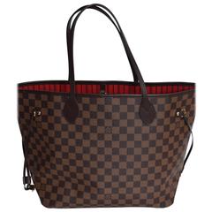 Brand new - never worn -Louis Vuitton Neverfull Mm in Damier Ebene -date code GI