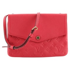 Louis Vuitton Twice Handbag Monogram Empreinte Leather