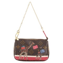 Louis Vuitton Pochette Accessoires Limited Edition Vivienne Xmas Monogram