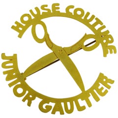 Jean Paul Gaultier Vintage Brooch "House Couture Junior Gaultier"
