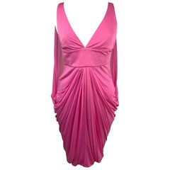Versace 2000 pink night Dress