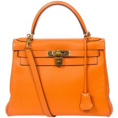 Hermès 28 cm Grey Swift and Pale Green Sellier Kelly with