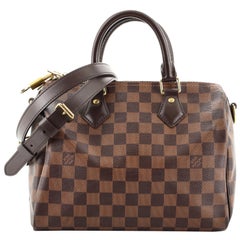 Louis Vuitton Speedy Bandouliere Bag Damier 25