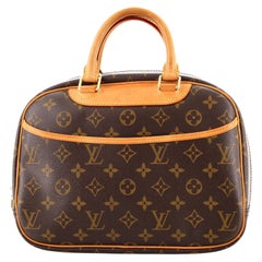 Louis Vuitton Trouville Handbag Monogram Canvas