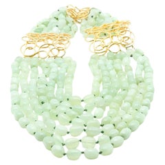Les Paruriers Spectacular Serpentine Plastron Necklace