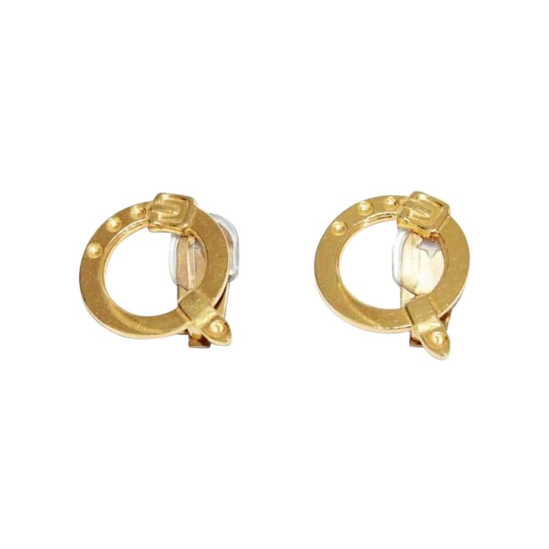 Jewellery Earrings Cuff & Wrap Earrings Vintage 70s earrings in 18 kt solid gold in the shape of a ladybug 