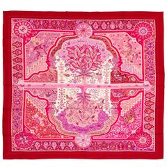 Hermes Au Porte du Palais Cashmere Shawl 9
