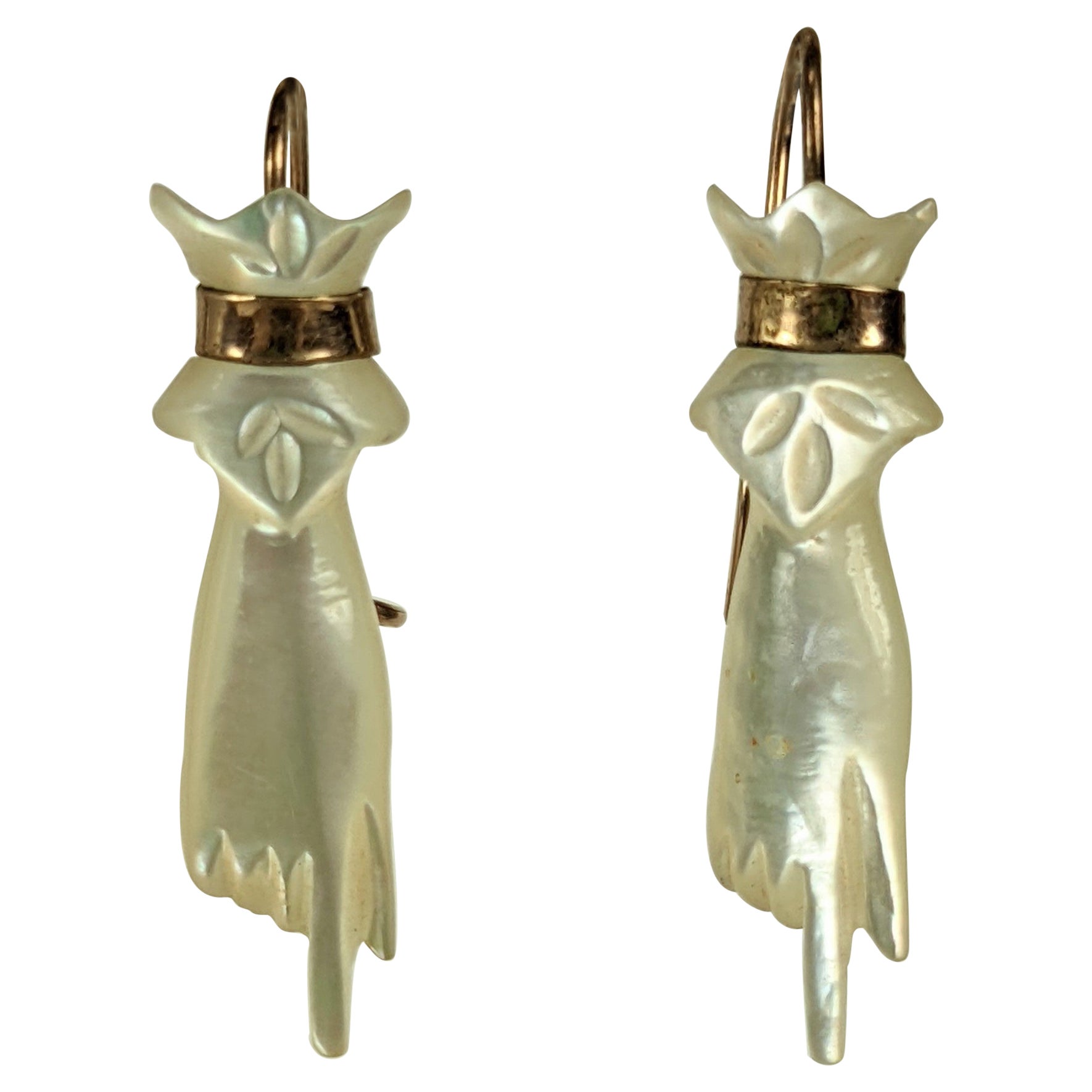 Big Victorian earrings main image 0