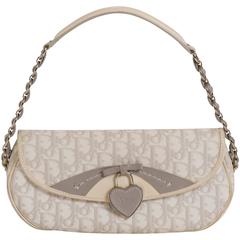 Christian Dior Monogram White Logo Bag 6
