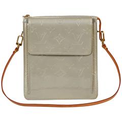 Vuitton Vernis Gray Monogram Bag 4