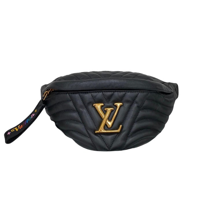 Louis Vuitton Black Leather New Wave Bumbag Louis Vuitton