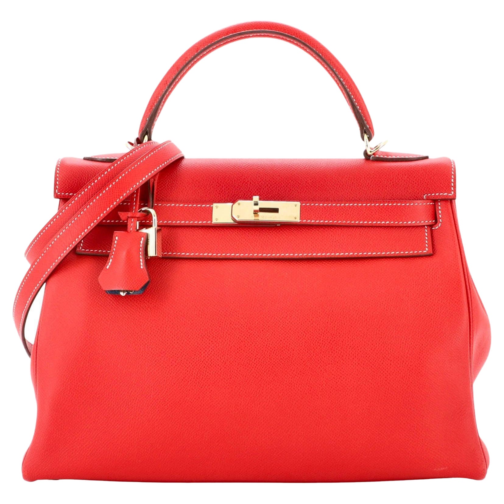 Hermes Candy Kelly Handbag Epsom 32