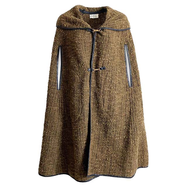 Suede Trimmed Bonnie Cashin Blanket Coat at 1stDibs | bonnie cashin coat