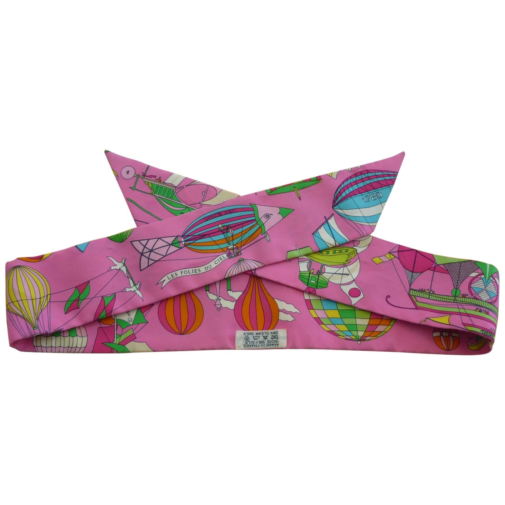 Hermes "Les Folies du Ciel" Twilly