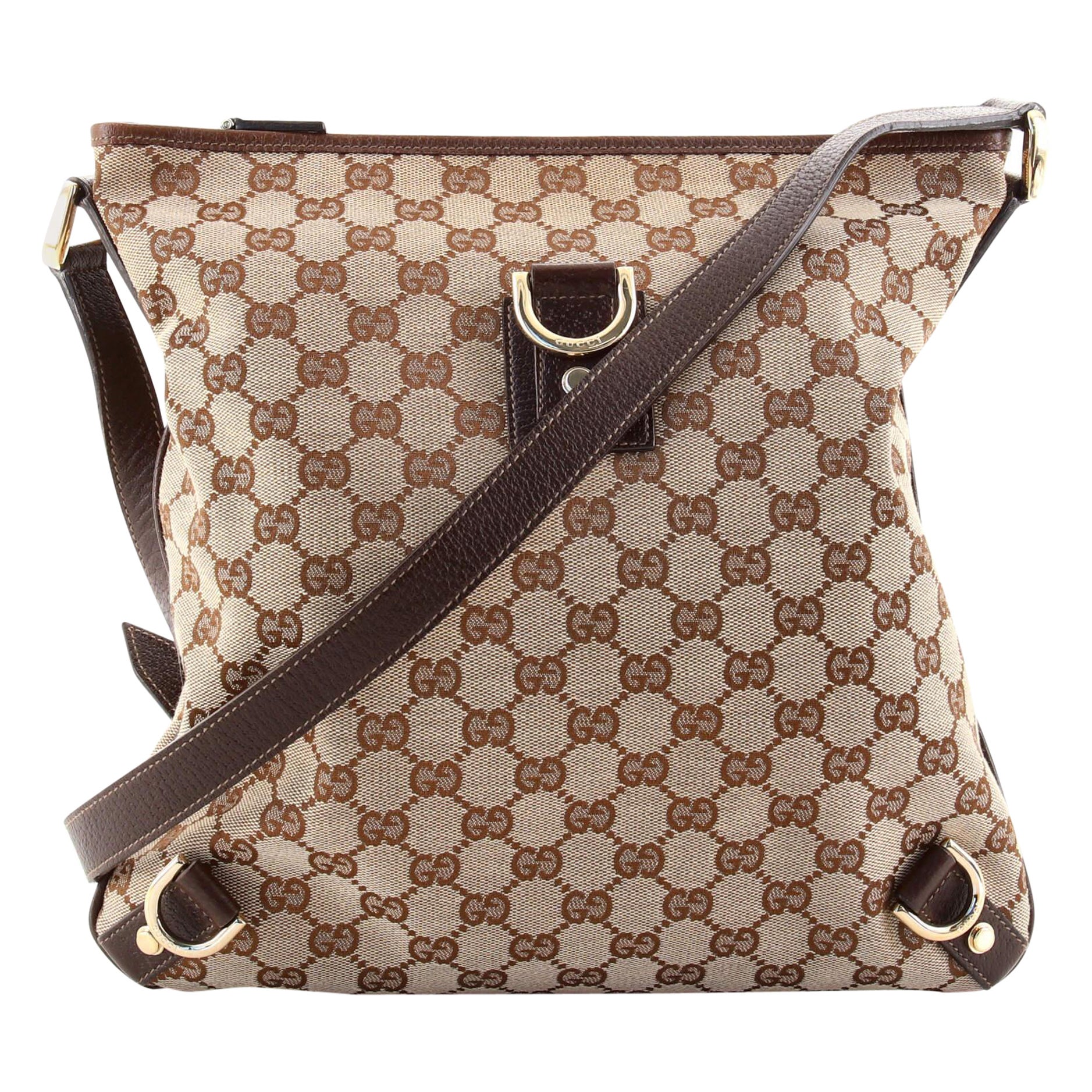 Gucci Medium GG Canvas Abbey D-Ring Shoulder Bag - Neutrals Shoulder Bags,  Handbags - GUC1218453