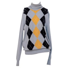 Regina Schrecker Cashmere Sweater with Rhombus