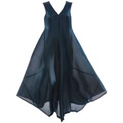 Issey Miyake Sleeveless Polyester Pleated Evening Dress, Fall 2014