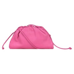 Bottega Veneta Pink Butter Leather The Mini Pouch Crossbody Bag