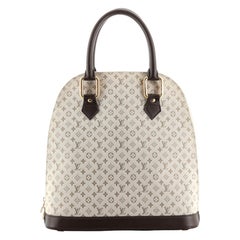 Louis Vuitton Alma Handbag Mini Lin Haut