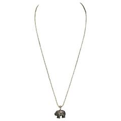 Lagos Rare Wonders Silver Elephant Necklace