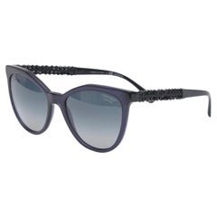 CHANEL Sunglasses Eyeglasses 5376-B 1598/K4 Blue Frame Gradient