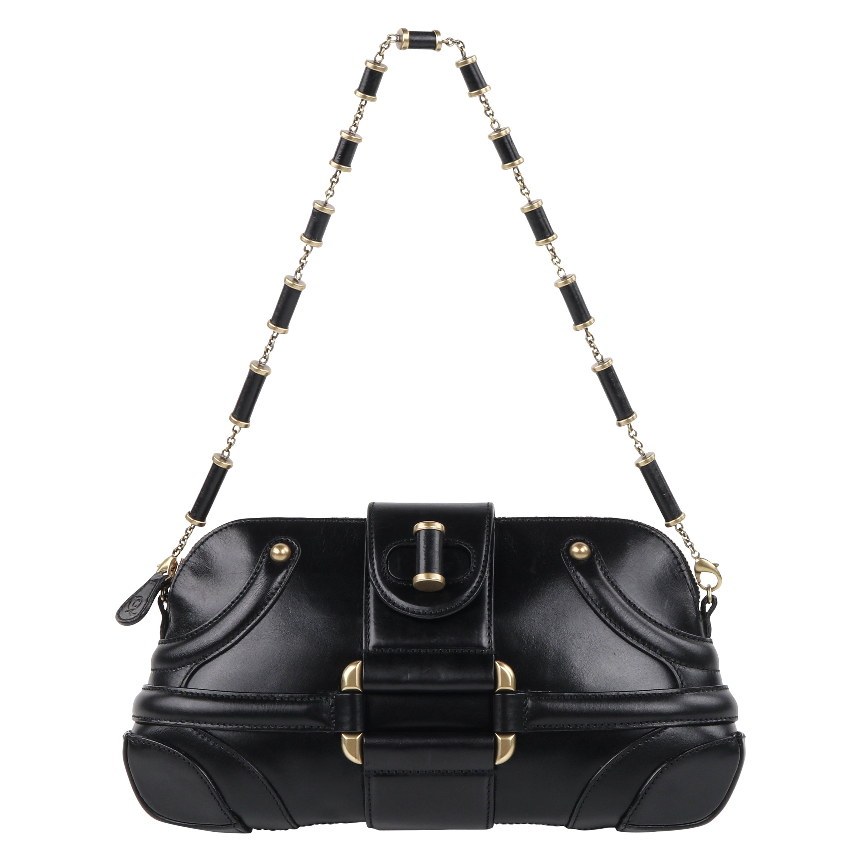 Womens Bags Shoulder bags Save 52% Alexander McQueen Leather Shoulder Bag in Black 