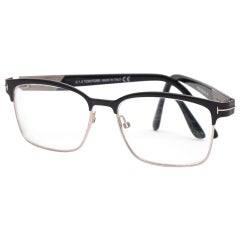 TOM FORD Eyeglass Frames Matte Black Rose Gold TF 5323 002
