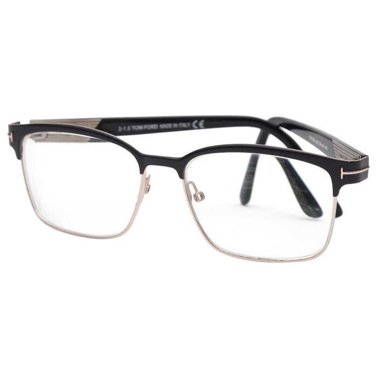 TOM FORD Eyeglass Frames Matte Black Rose Gold TF 5323 002 For Sale at  1stDibs
