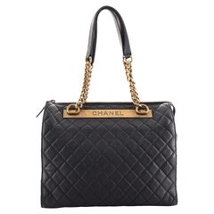 Chanel Rita Dome Bag Quilted Goatskin Large
