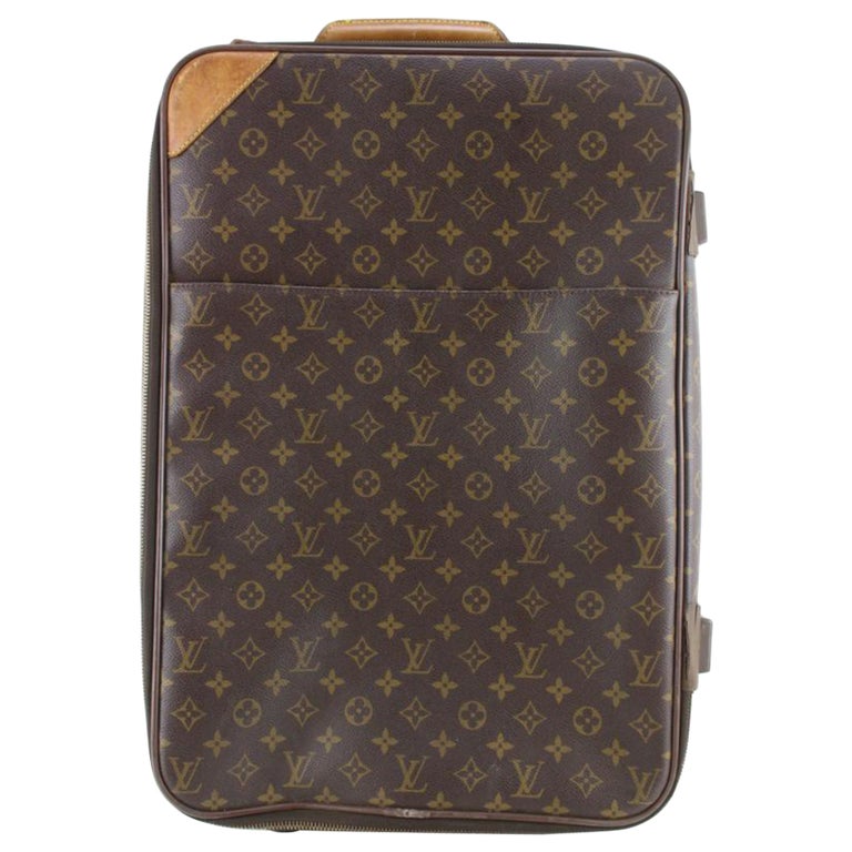 Louis Vuitton Monogram Pegase 55 Rolling Luggage 73lk718s For Sale at  1stDibs  louis vuitton pegase 55 carry on, horizon 55 luggage, how much do  louis vuitton suitcases cost