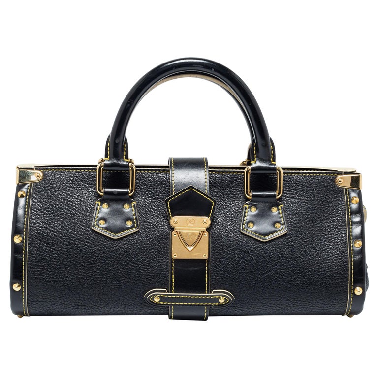 Louis Vuitton Black Suhali Leather L'Epanoui PM Bag For Sale at 1stDibs