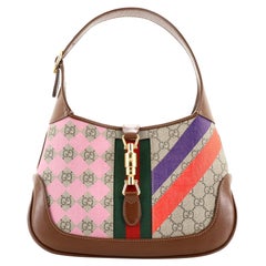 Gucci Jackie 1961 Hobo Printed GG Coated Canvas Small