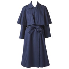 Yves Saint Laurent Belted Gendarme Trench