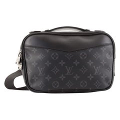 Louis Vuitton Bum Bag Mage Terre 232300 Grey Damier Jean Canvas Backpack, Louis  Vuitton