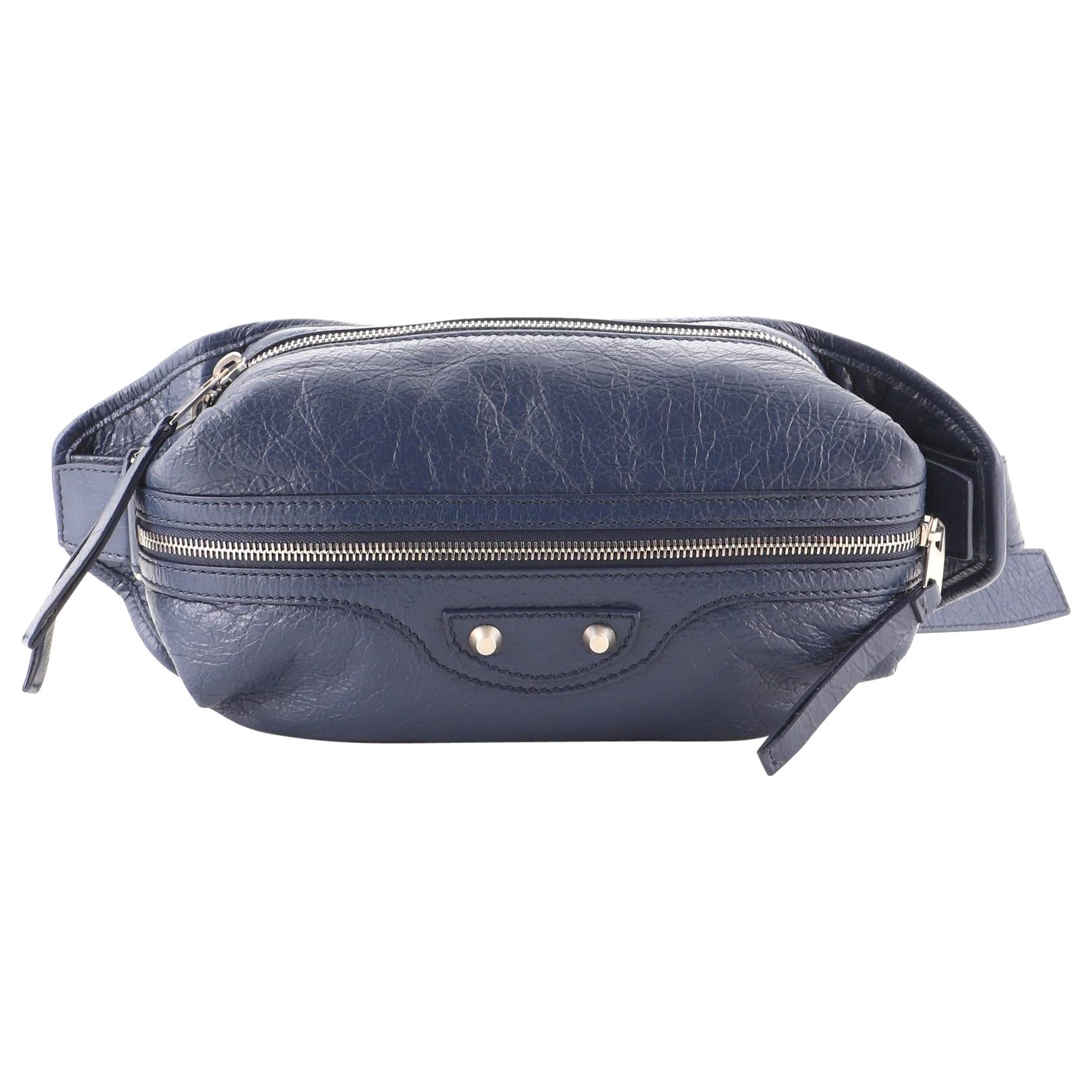 Balenciaga Neo Lift Classic Studs Waist Bag Leather For Sale at 1stDibs
