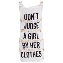 Moschino Cheap & Chic Sicherheitsnadel-Minikleid