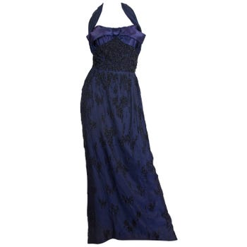 Pierre Balmain Trained Gown, 1950S 