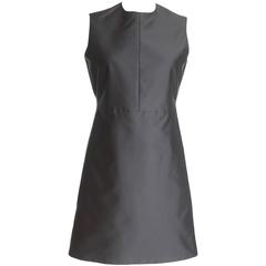 Celine Dress Sleek Modern Black Classic  38 / 4 nwt