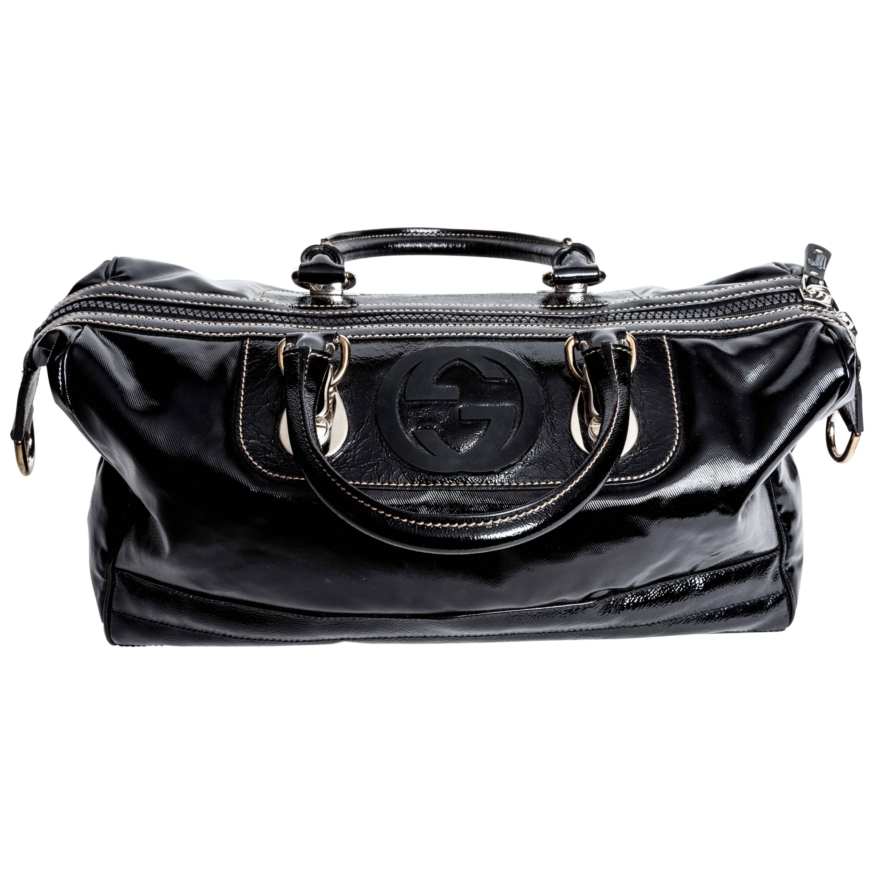 Gucci Snow Glam Limited Edition Leather Satchel