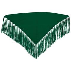 Hermès Cashmere & Leather Green Shawl 11