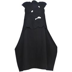 Comme des Garcons Black Circle Dress 2012