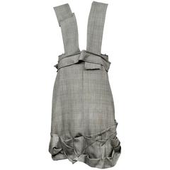 Comme des Garcons Kariertes Pulloverkleid
