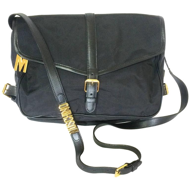moschino messenger bolsa