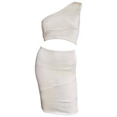 Fabulous Krizia Crop Top & Skirt 4