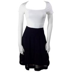 Missoni Black and White T-shirt A-line Dress
