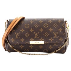 Louis Vuitton Favorite Handbag Monogram Canvas MM