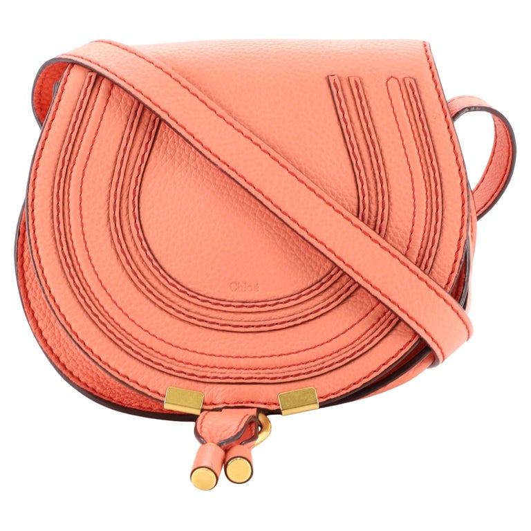 Chloe Marcie Crossbody Bag Leather Small For Sale at 1stDibs