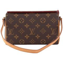 Louis Vuitton Recital Monogram Canvas Shoulder Hand Bag