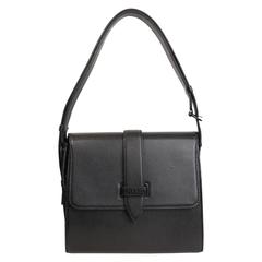 Chanel Black Caviar Flap Handbag 11